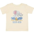 thumbnail image 3 of Inktastic Big Sis Cute Elephants with Moon and Stars Girls Baby T-Shirt, 3 of 5