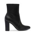 thumbnail image 2 of WILD PAIR Womens Black Padded Slip Resistant Becci Round Toe Block Heel Zip-Up Dress Booties 9.5 M, 2 of 3