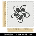 thumbnail image 2 of Plumeria Beautiful Tropical Spiral Flower DIY Cookie Wall Craft Stencil - 11.5 Inch, 2 of 5