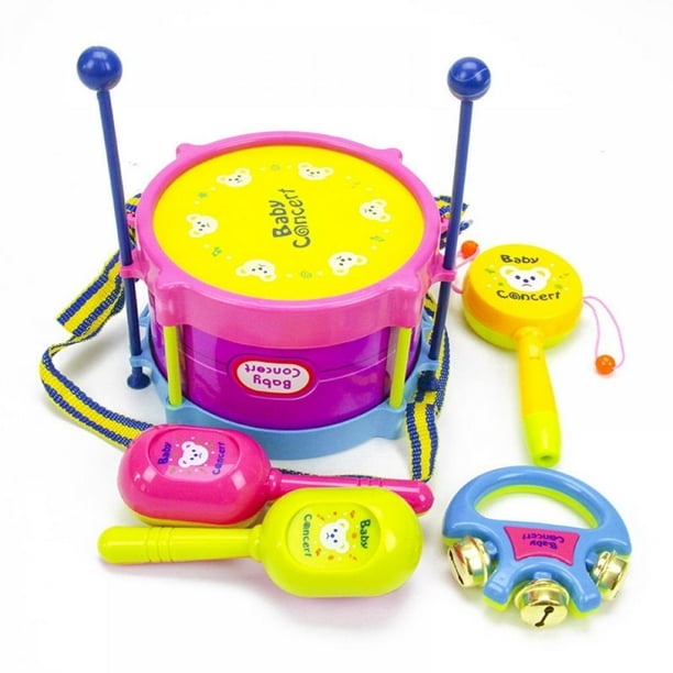 Baby Musical Drum Toys,Toddler Musical Instruments Shakers Percussion