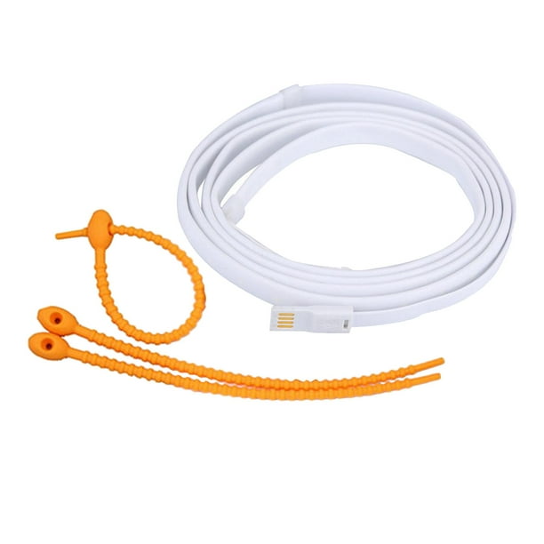 Luz de tira al aire libre, luces colgantes portátiles de la cuerda de la luz de la tienda del LED a prueba de agua, USB blanco Zulema luz de tira de tienda