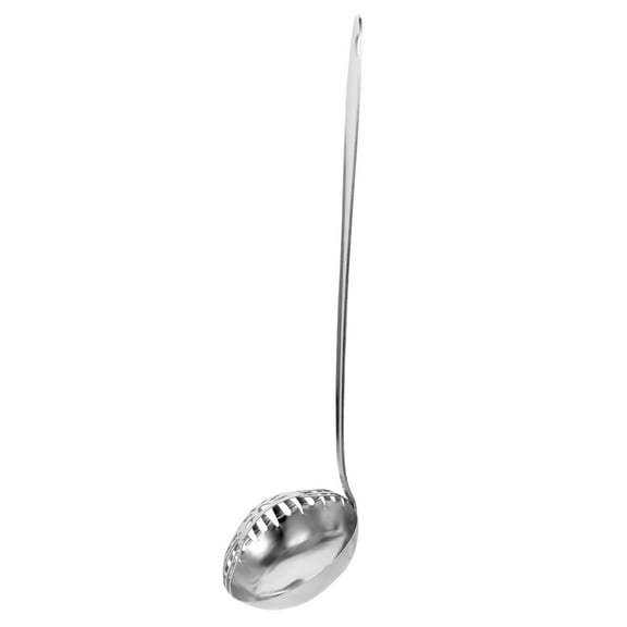 Raindrops Stainless Steel Slotted Spoon for Poached Eggs, Soup Straining, and Kitchen Use