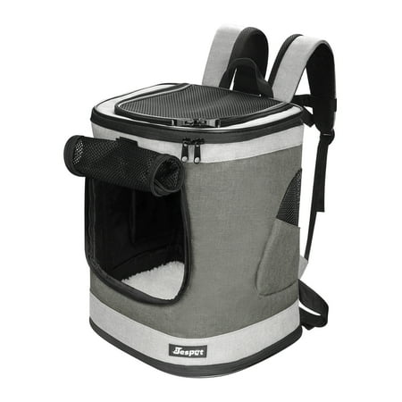 UPC: 0723810848647 | Jespet Deluxe Pet Backpack (Smoke Gray)  PBC-4817SG