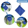 thumbnail image 3 of Professional Golfs Wipe Towel Outdoor Golfs Ball Cleaner Golfs Cleaning Tool Golfs Supply, 3 of 9