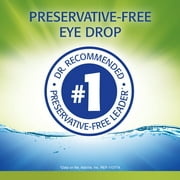 (2 pack) Refresh Relieva PF Preservative-Free Artificial Tears Lubricant Eye Drops, 10 ml