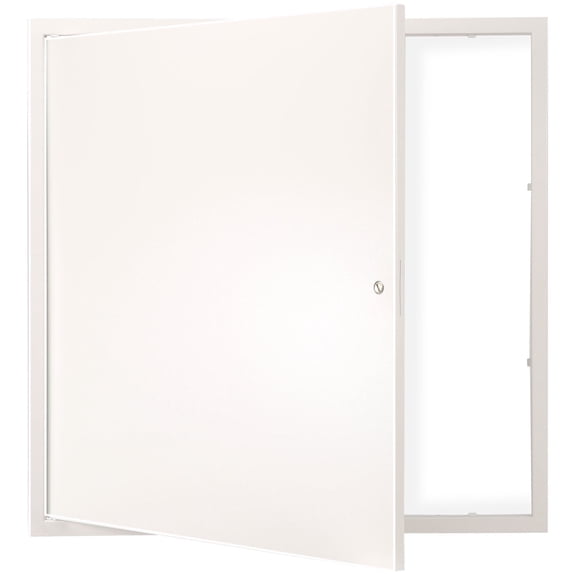VEVOR Access Panel for Drywall & Ceiling,16 x 16 Inch Plumbing Access Panels, Reinforced Access Door, Heavy-Duty Steel Wall Hole Cover, Easy Install Removable Hinged Panel for Wiring & Cables,Silver