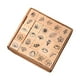 thumbnail image 4 of 25 mini sellos de madera para manualidades con estuche de almacenamiento. Plantas, 4 of 8