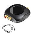 thumbnail image 1 of 96KHz Analog To Digital Audio Converter 2RCA To SPDIF Optical Coaxial Adapter TV To Speaker Subwoofer Amplifier ,Easy to Use, 1 of 6