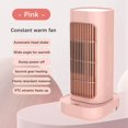 thumbnail image 2 of Space Heater 1300W Electric Heater PTC Ceramic for Home Desktop Bedroom Pink, 2 of 8