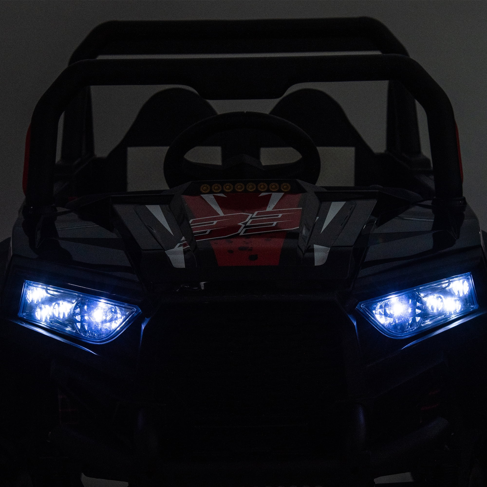 CIPACHO 12V Kids Ride On Truck with Remote Control, Electric Buggy Car Toys Off-Road UTV Vehicle, 4 Shock Absorbers, Black