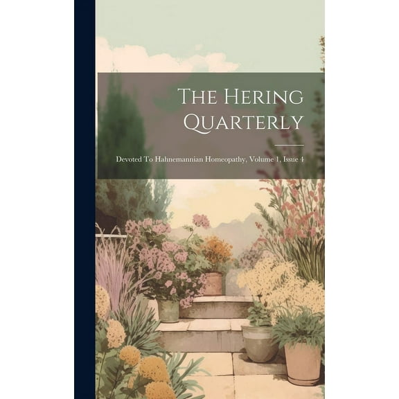 The Hering Quarterly : Devoted To Hahnemannian Homeopathy, Volume 1, Issue 4 (Hardcover)