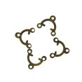 thumbnail image 3 of 100 Uds. Conector Triangular De Filigrana, Accesorios De Joyería, Bronce Vintage Sunnimix Conectores de la joyería de filigrana, 3 of 5