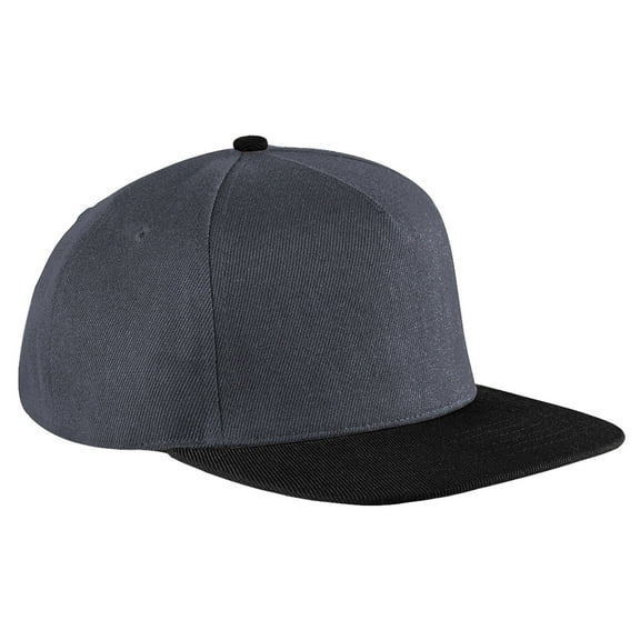 Beechfield Original Flat Peak Snapback Cap (Pack of 2)
