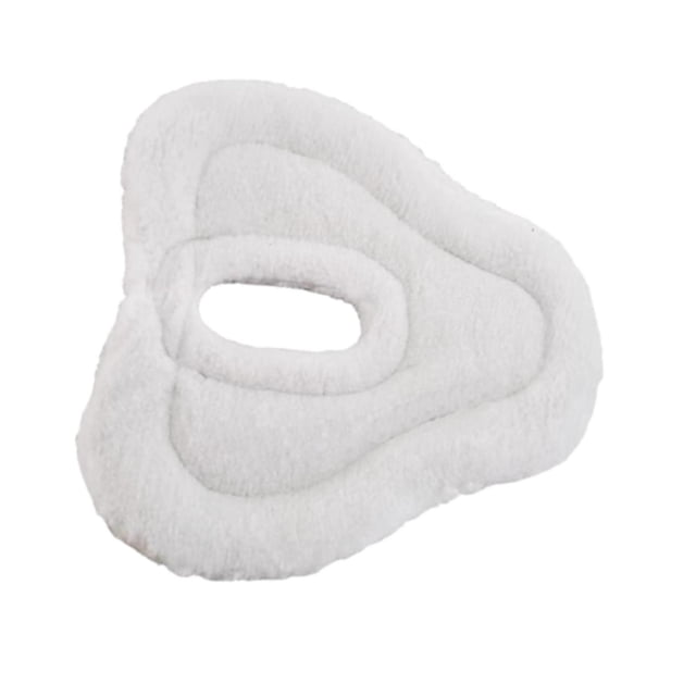 Almohadilla para silla de montar , cojín para asiento, amortiguador, cómodo, cálido, de invierno, de franela gruesa, lavable, almohadilla