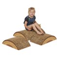 thumbnail image 1 of ECR4Kids SoftZone Tree Log Climber Playset, Indoor Toddler Foam Obstacle Course, 3-Piece, 1 of 6