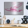 thumbnail image 6 of Luxe Metal Art 'Flight Schematic III in Pink' by Ethan Harper Metal Wall Art, 16"x12", 6 of 9