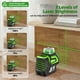thumbnail image 5 of Nivel láser Huepar 7211CG autonivelante verde con puntos plomados, 5 of 9