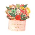 thumbnail image 1 of Tarjetas emergentes, tarjetas de felicitación 3D, tarjetas festivas, tarjeta romántica para el Día de la Madre, flores rosa, 1 of 9