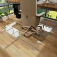 thumbnail image 2 of Anyrose 34"x46" Tempered Glass Office Chair Mat, 2 of 7