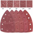 thumbnail image 3 of 50 hojas de lija TUNC 11 orificios 152 x 105 mm grano 40 60 80 120 180 Sencillez, 3 of 5