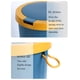 thumbnail image 3 of Ounissouiy Nordic - Household Products Garbage Bin Cover Bin with Kitchen Living Plastic Office Cap Garbage Basket Spring Suministros de limpieza para el hogar azul trompeta, 3 of 6