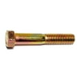 thumbnail image 1 of 7/16"-14 x 2-1/2" Zinc Plated Grade 8 Steel Coarse Thread Hex Cap Screws, 1 of 1