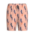 thumbnail image 6 of Daiia Winter Skiing Adventure Mens Woven Stretch Pajama Short,Short Pajama Pants-4X-Large, 6 of 7