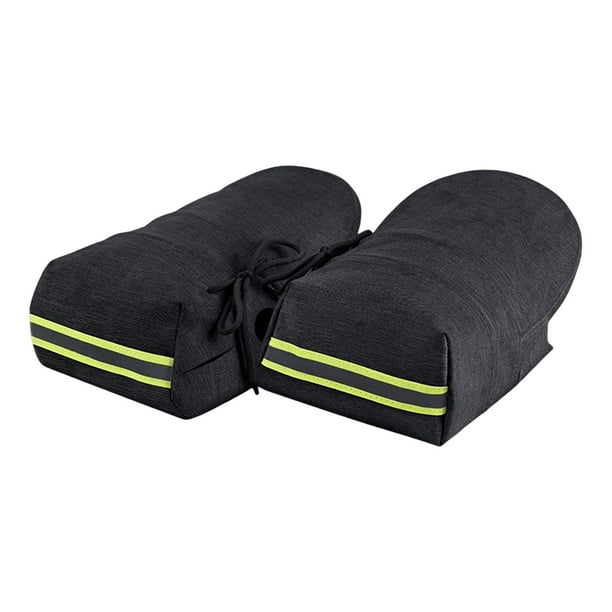 Guantes de protección para manillar de motocicleta para clima frío ATV negro