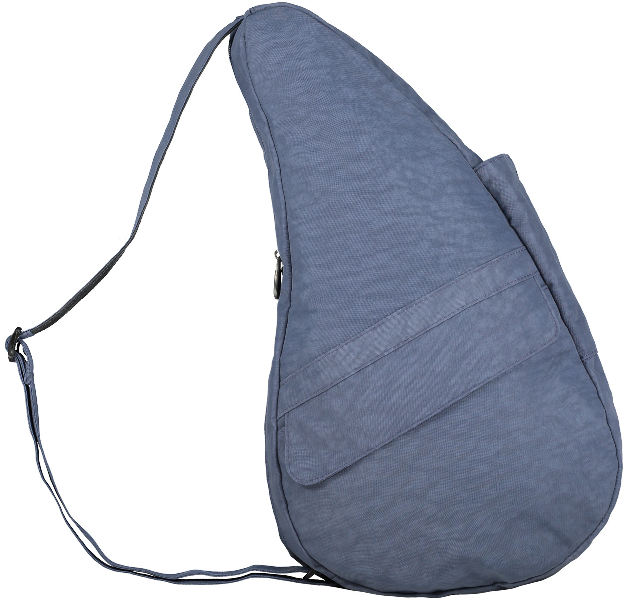 AmeriBag 19" Nylon Crossbody Sling Healthy Back Bag (Vintage Indigo)