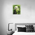 thumbnail image 4 of Canvas Print Wall Art Decor 8″x10″ – Bamboo Panda, 4 of 8