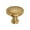 Champagne Bronze, variant on Amerock Faircrest 1-1/4 inch (32mm) Diameter Satin Nickel Cabinet Knob