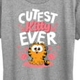 thumbnail image 3 of Garfield the Movie - Cutest Kitty Ever - Ladies Short Sleeve Graphic T-Shirt, 3 of 5
