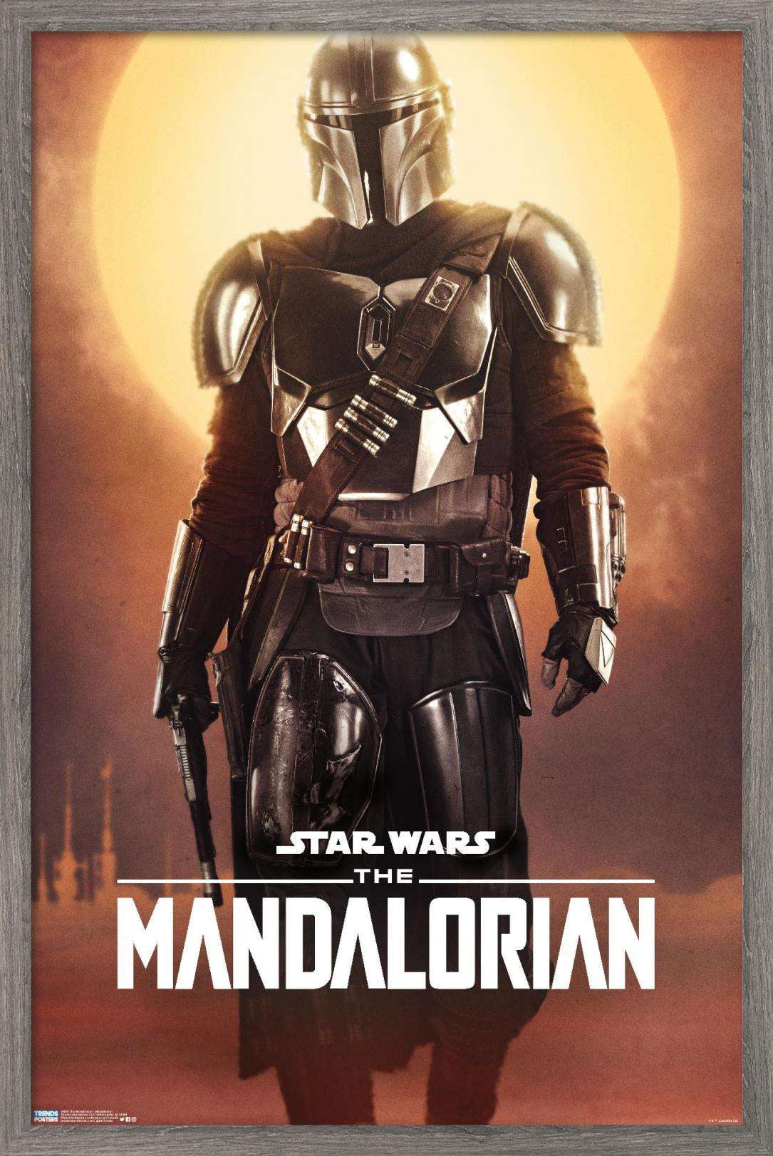 Star Wars The Mandalorian Mandalorian Wall Poster, 22.375" x 34