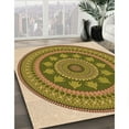 thumbnail image 3 of Ahgly Company Machine Washable Indoor Rectangle Transitional Yellow Orange Area Rugs, 5' x 8', 3 of 7