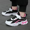 thumbnail image 2 of newwalpole Shoes for Boys Strap Casual Walking Athletic Running Shoes Hot Pink for Size 13, 2 of 7