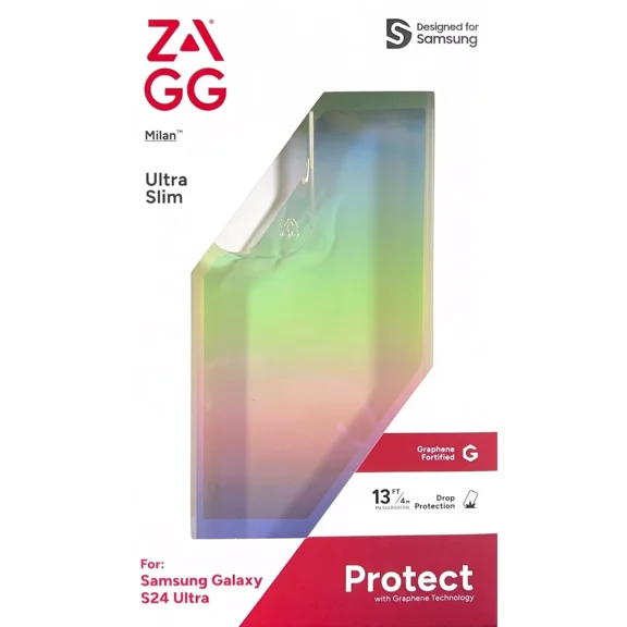 Zagg Milan Case for Samsung Galaxy S24 Ultra - Iridescent