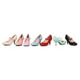 thumbnail image 2 of BP320-BETTIE, 3" Retro Mary Jane Heel Shoes, 2 of 2