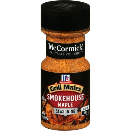 (2 Pack) McCormick Grill Mates Smokehouse Maple Seasoning, 3.5