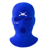 Aellinatey Army Tactical Mask 3 Hole Full Face Mask Ski Mask Winter Cap Balaclava Helmet