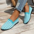 thumbnail image 6 of Sngxgn Flats for Women Soft Slip On Flat Shoes Work Flat Woman Walking Shoes Comfortable Casual(Blue,42), 6 of 8