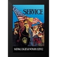 thumbnail image 2 of Patterson 11x14 Black Modern Framed Museum Art Print Titled - National League for Womans Service, 2 of 5
