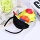 thumbnail image 3 of Diadema de payaso, sombrero de copa, diadema, disfraz de carnaval, accesorios divertidos para actuaciones, tejido de punto de felpa con súper textura, 3 of 5