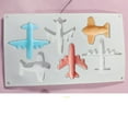 thumbnail image 3 of Silicone Molds Airplane Baking Silicone Mold Cake Decoration, 3 of 9