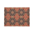 thumbnail image 3 of LNWH Paisley Floral Mandala Pattern Rectangle Tablecloth, Resistant Wrinkle Resistant Washable Table cloth, 54x72in, 3 of 8