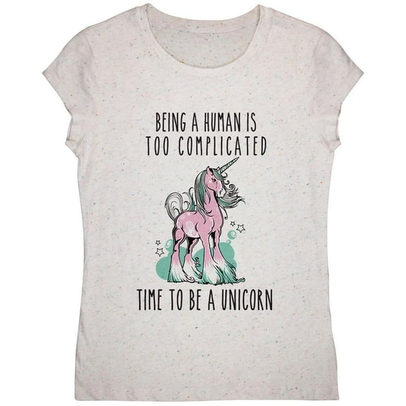 Time To Be A Unicorn Youth Girls T Shirt Birthday Cake YXL