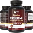 thumbnail image 2 of NutriFlair Berberine HCl 1200mg with Ceylon Cinnamon, 120 Capsules – High Potency Berberine Supplement, Non-GMO, Made in USA, 2-Month Supply, 2 of 8