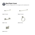 thumbnail image 4 of KOHLER Kallan Single Robe Hook in Vibrant Brushed Nickel, 4 of 4