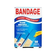 Instant Aid Clear Multiple Bandage (50 In 1 Pack) 311508 (Pack of 3) By Purest