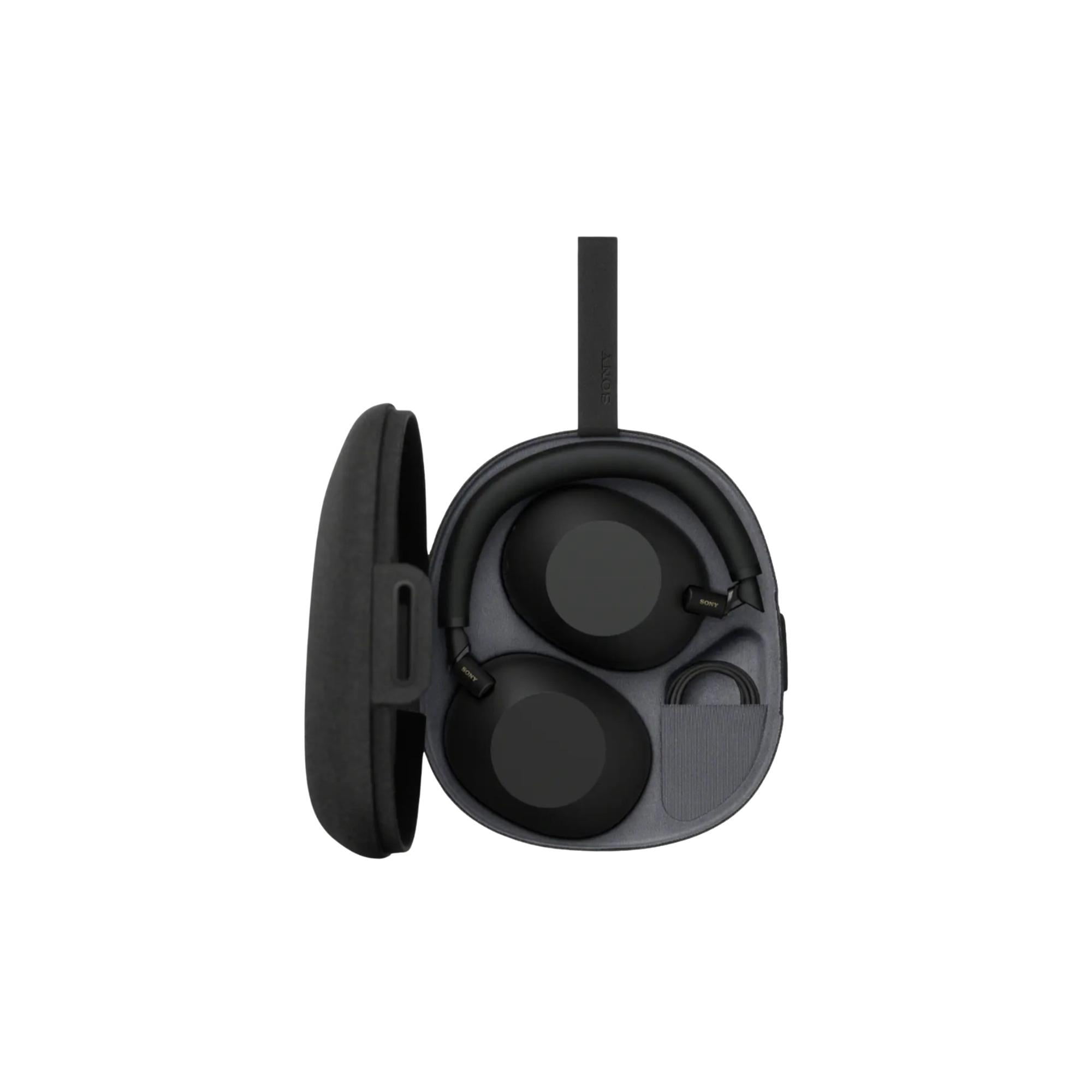 Sony WH-1000XM6 Wireless Noise-Canceling Headphones (Black) Bundle with Rechargeable Clamp-On Light (2 Items)