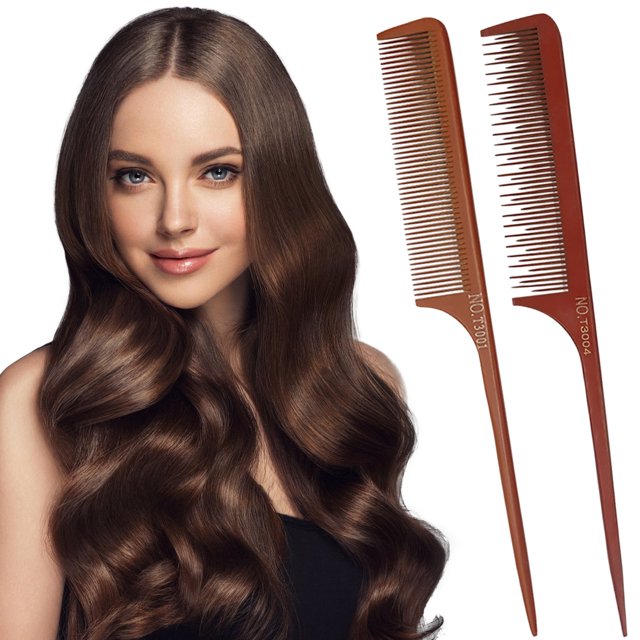 Clearance! Gspmoly Wide Tooth Comb, Styling Comb Gentle and Non Irritating Will Not Hair to Stick to High Temperature and Easy to Clean Detangling Comb